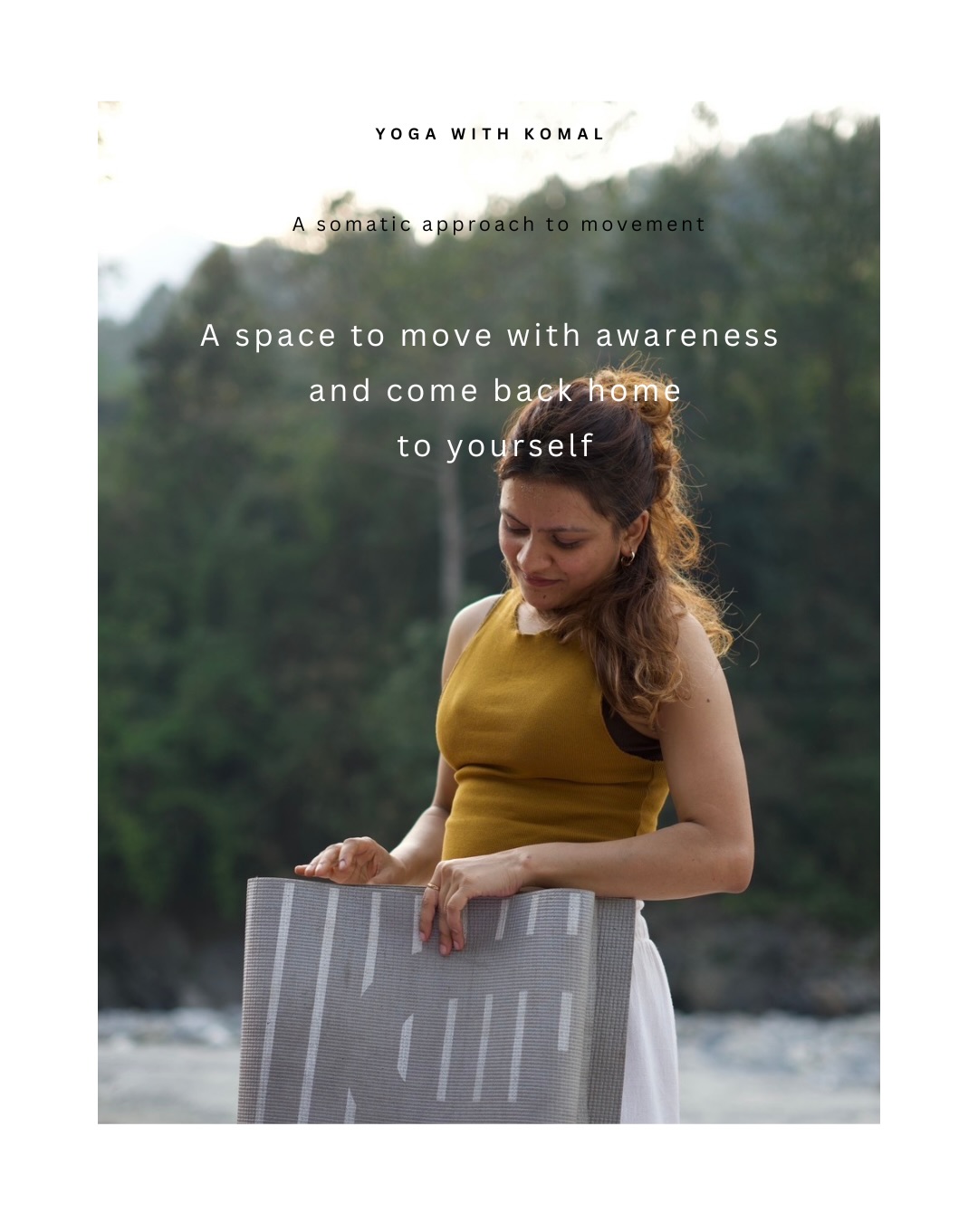 A space to move with awareness, come back home to yourself